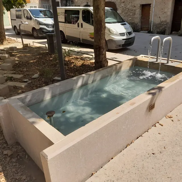 Fontaine du parc de la place Marcel Pagnol_Manosque