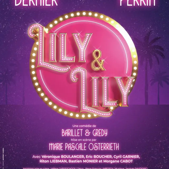 Théâtre - Michèle Bernier et Francis Perrin Lily et Lily_Toulon