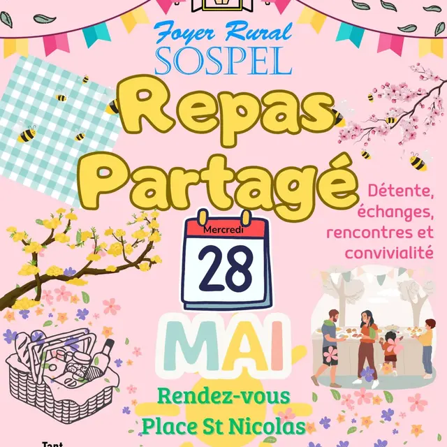 4ème édition du : Repas convivial_Sospel