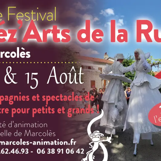 Festival “Léz’Arts de la Rue” à Marcolès_Marcolès