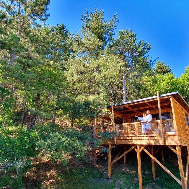 Chalet l'écureuil - La Cabane Perchée_La Bâtie-Neuve