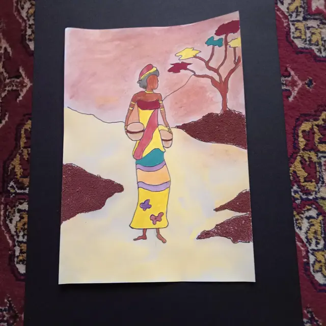 Atelier créatif : Couleur d'Afrique en aquarelle_Morzine