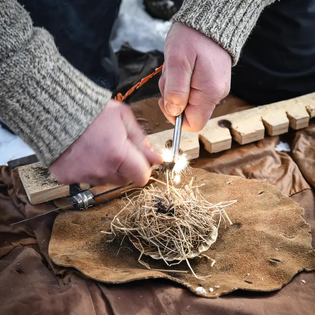 Atelier Bush craft - Faire naître la flamme !_Cordon