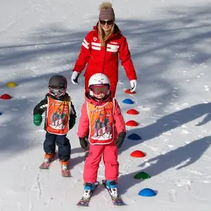 Jardin des neiges - apprentissages du ski alpin_Molines-en-Queyras