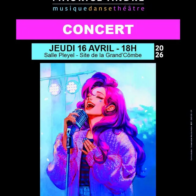 Concert des élèves :  Chant - Musiques Actuelles