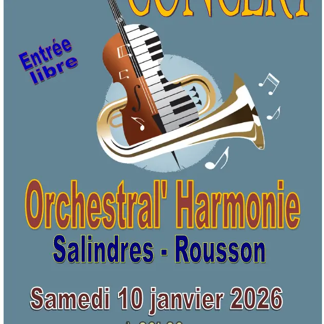 Concert de l’Orchestral’Harmonie_Salindres