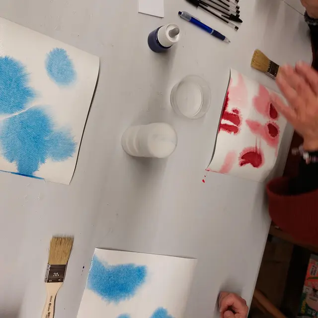 Atelier Peindre et écrire : rencontre avec Michaux_Ginals