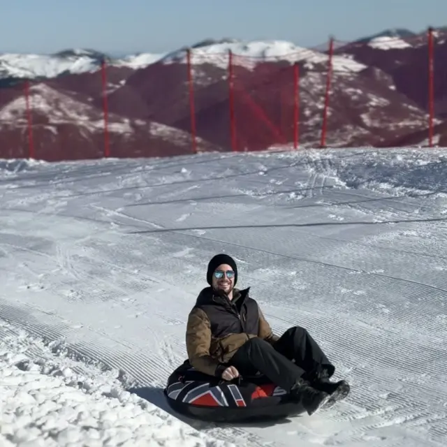 snow tubing