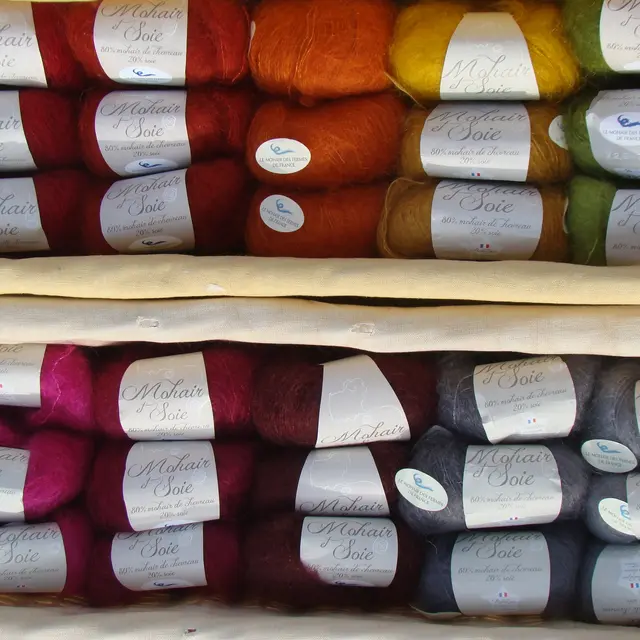 Le Mohair en arc-en-ciel