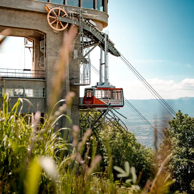 Téléphérique - Gare d'arrivée