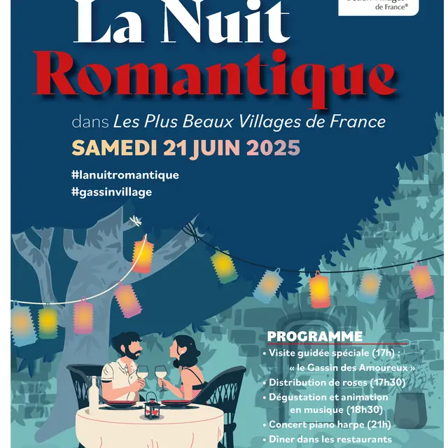 La Nuit Romantique des Plus Beaux Villages de France 2025_Gassin