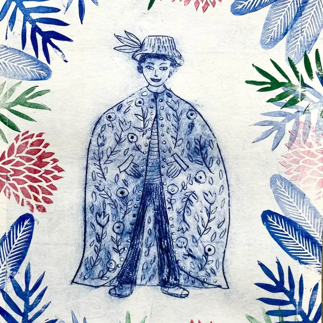 Atelier de gravure « Je crée ma cape ou ma robe végétale »_Crolles