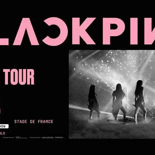Concert de Blackpink au Stade de France