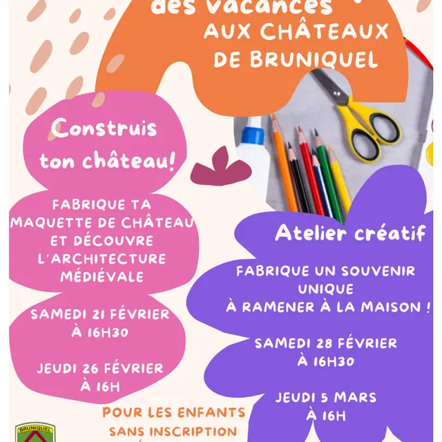 Atelier créatif  pour enfants
