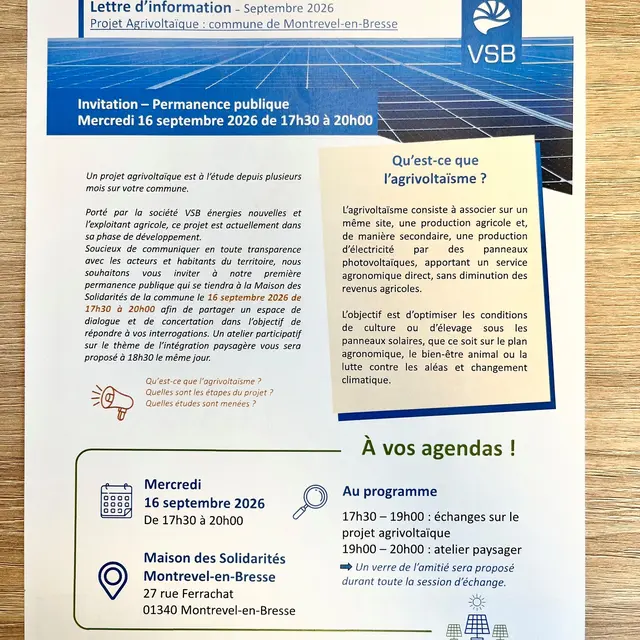 Lettre d'information