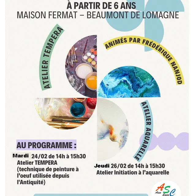 Ateliers artistiques_Beaumont-de-Lomagne