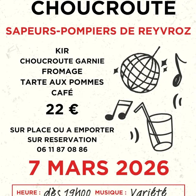 Soirée Choucroute_Reyvroz