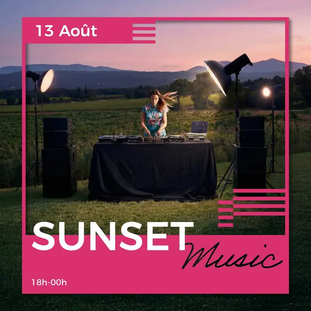 SUNSET 13 AOUT