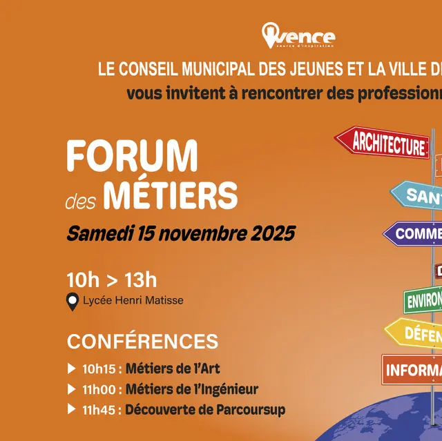 Forum des métiers 2025_Vence