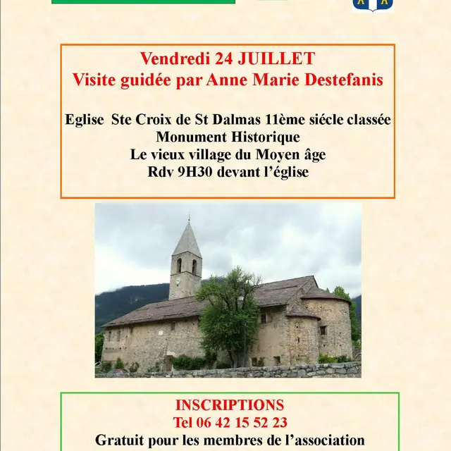 Visite Guidée de Saint Dalmas & son Église._Valdeblore