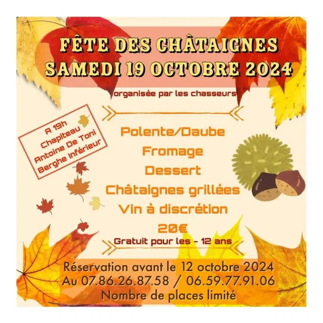 Fête des châtaignes Berghe