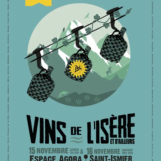 Salon des Vins de l'Isère et d'Ailleurs - 5ème édition - Espace Agora - Saint Ismier
