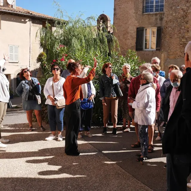 Visite guidée du village de Tourtour