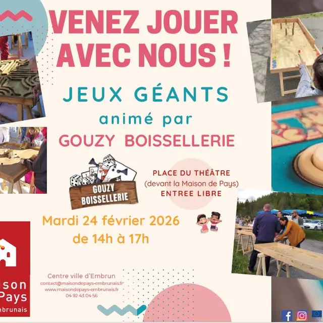 Venez jouer avec nous !