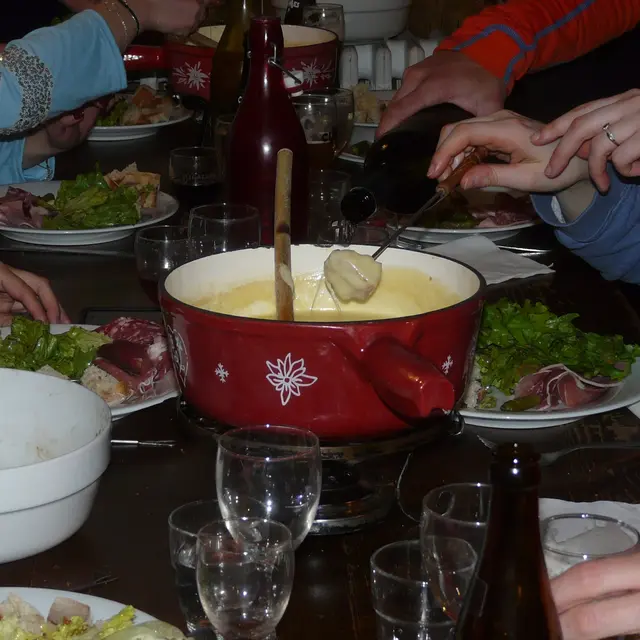 Fondue Savoyarde en refuge