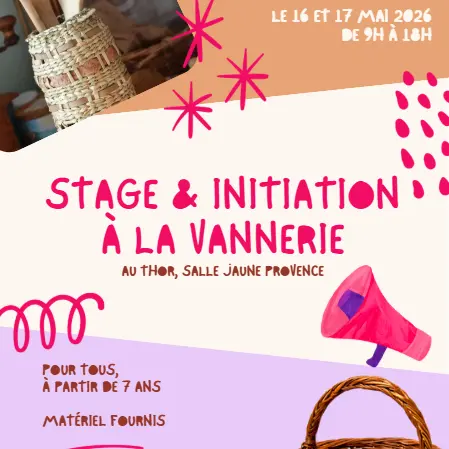 Stage & Initiation à la vannerie_Le Thor