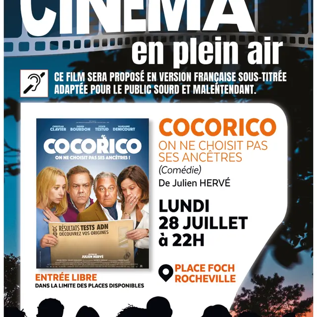 Cinéma En plein Air - Cocorico_Le Cannet