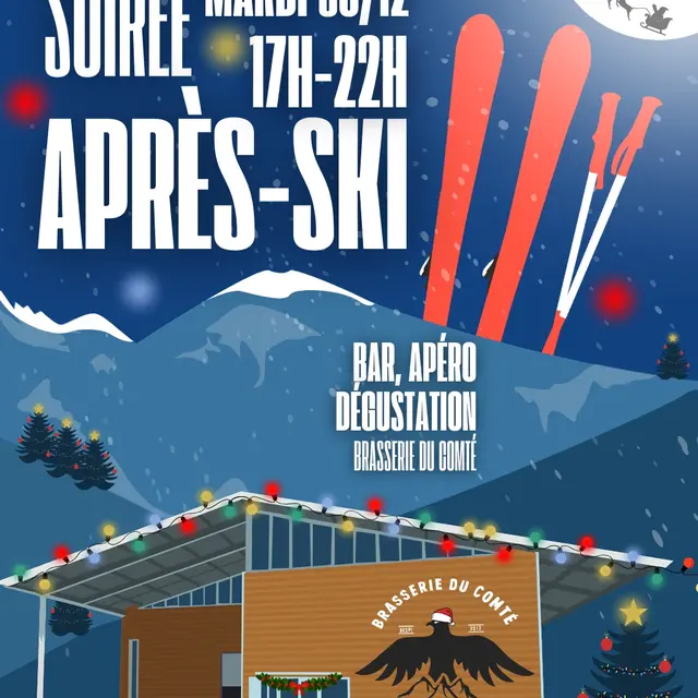 Soirée après ski à la Brasserie du Comté_Saint-Martin-Vésubie