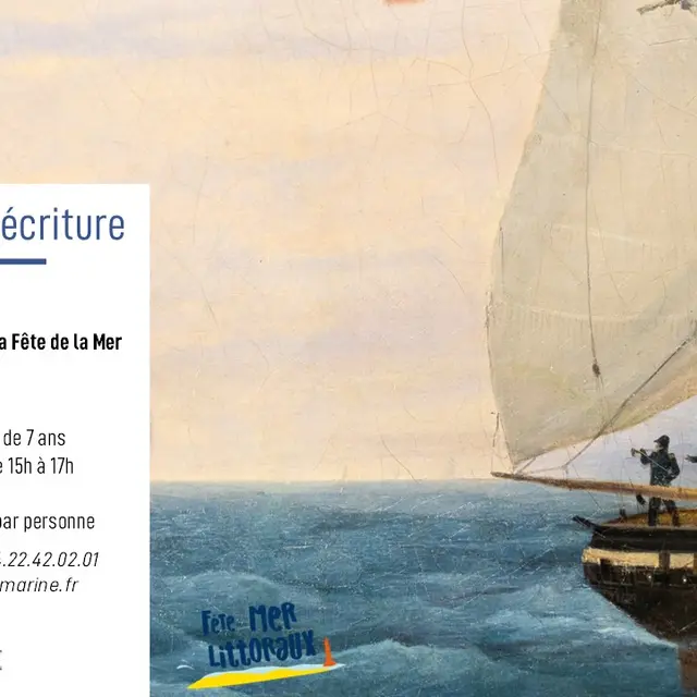 Atelier d'écriture - 7e Fête de la Mer et des Littoraux_Toulon