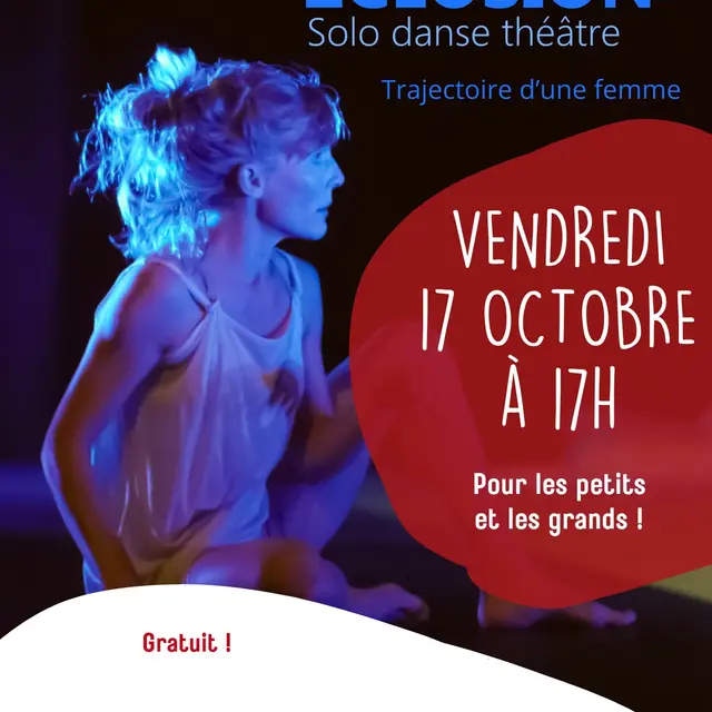 Spectacle solo danse-théâtre Eclosion_Romans-sur-Isère