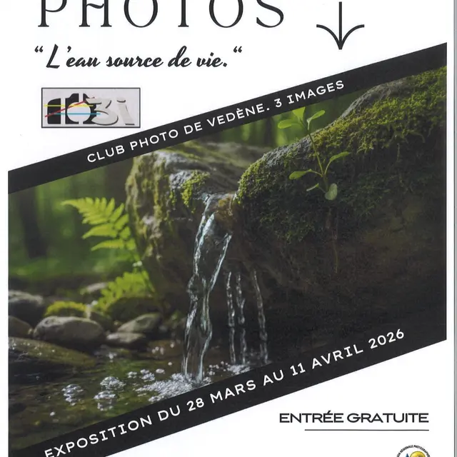 Exposition photos : L'eau source de vie_Beaumes-de-Venise