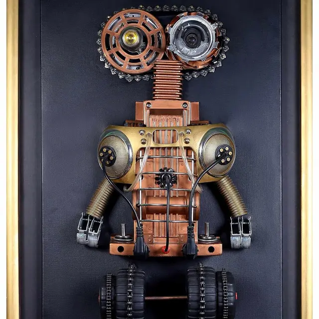 Exposition ,Récup'Artde Hena Echo_Les Baux-de-Provence