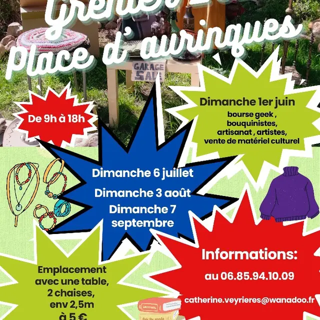 Vide grenier la culture dans tous ces états_Aurillac