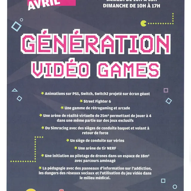 Génération vidéo games