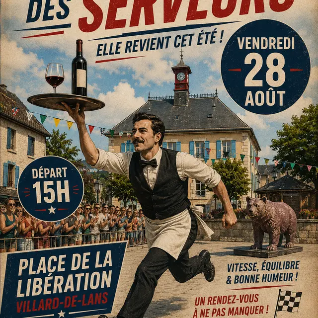 La course des serveurs_Villard-de-Lans