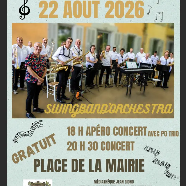 Concert : Swing Band Orchestra - jazz_Tavernes
