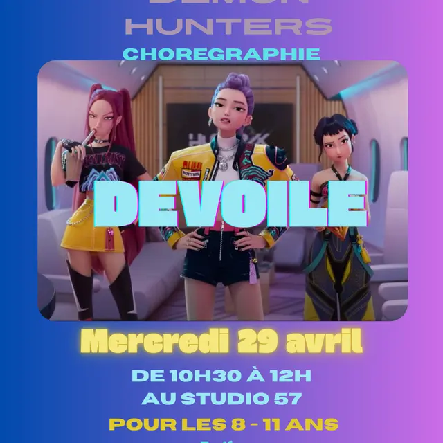 Atelier K-POP DEMON HUNTERS_Digne-les-Bains