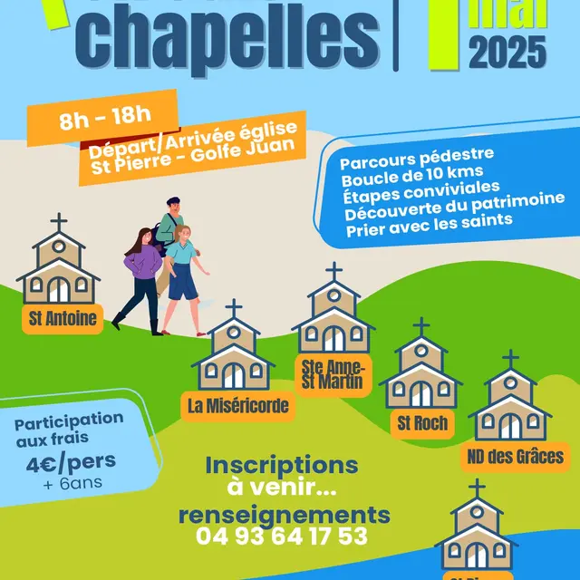 1er Circuit des chapelles_Vallauris Golfe - Juan