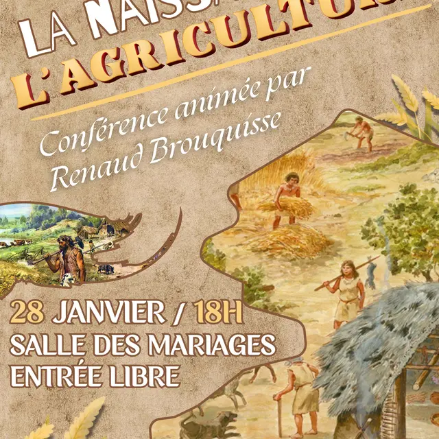 Conférence La Naissance de l'Agriculture à Tourrette-Levens_Tourrette-Levens