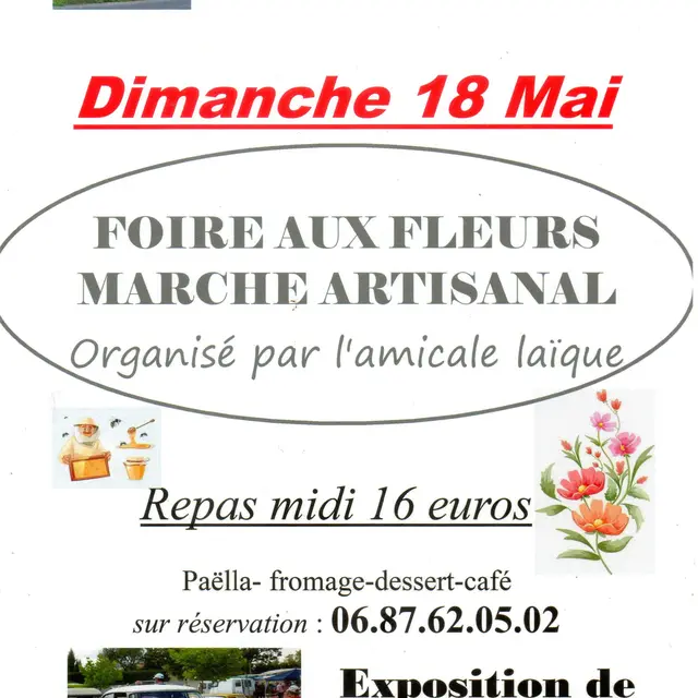 Foire aux fleurs et marché artisanal_Billy