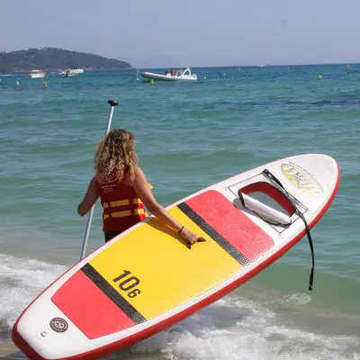 Stand Up Paddle transparent_Les Issambres (Roquebrune sur Argens)