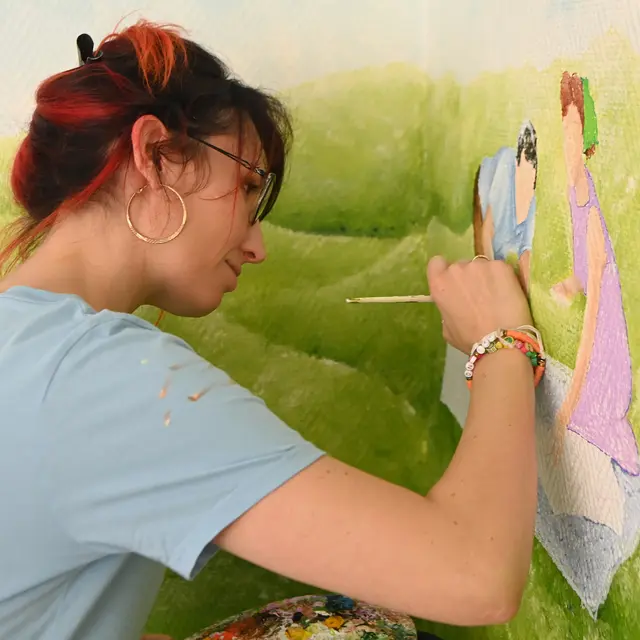 Fresque sur les droits des femmes