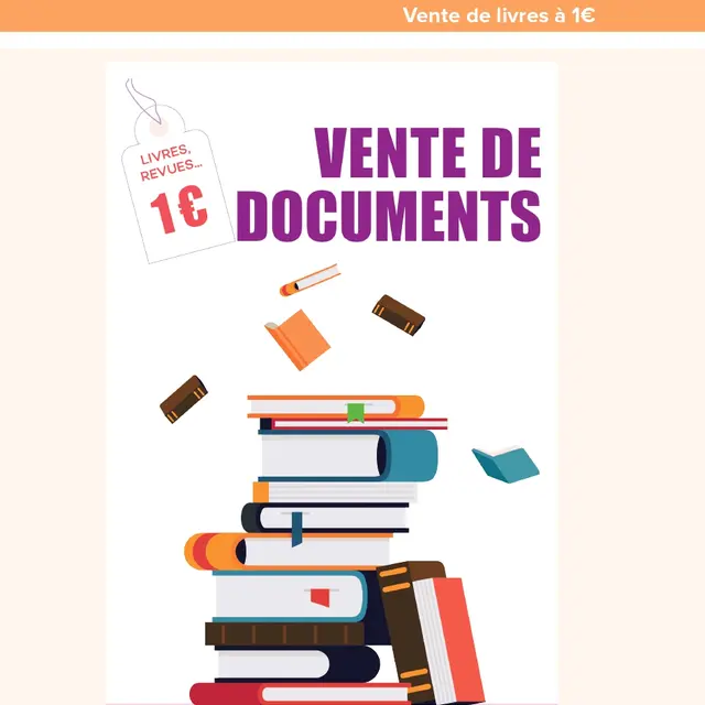 Vente de documents à 1€_Vichy