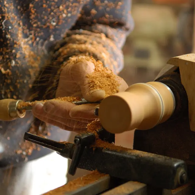 Fabrication de champignon en bois - Métal & Bois_La Toussuire