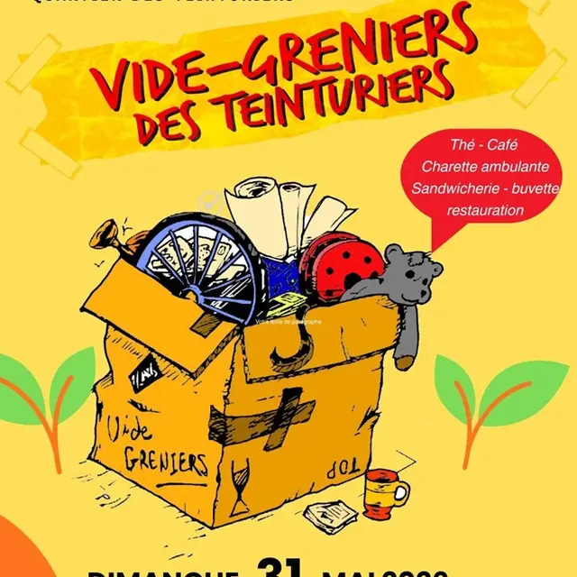 Vide-greniers des Teinturiers_Avignon