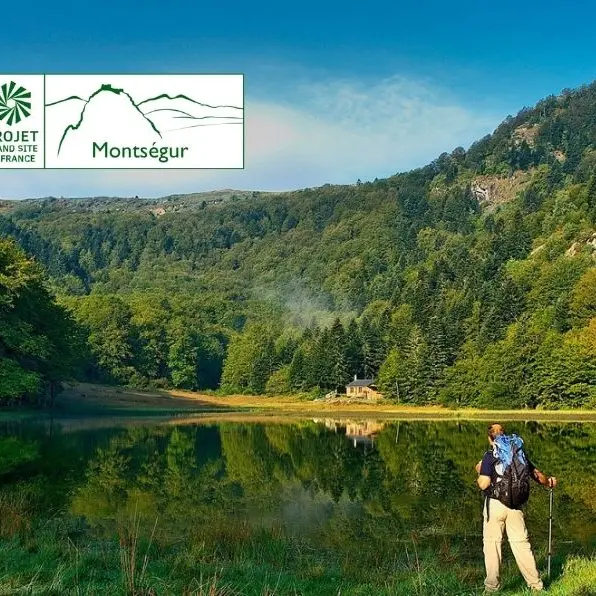 Les mineurs font du ski ! Le Grand Site en blanc_Montferrier